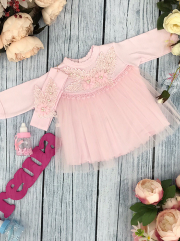 Купить оптом 160-ДР. Платье с повязкой на голову,хлопок 100 % интерлок 74,80,86 в Прокопьевске