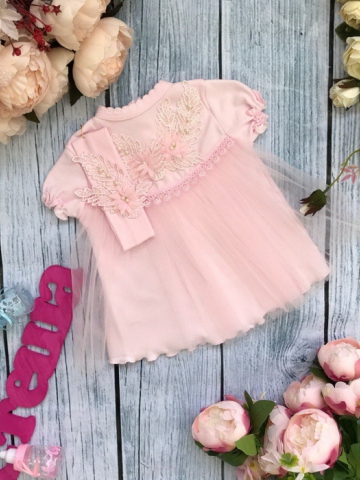 Купить оптом 160 - К/Р. Платье с повязкой на голову,хлопок 100 % интерлок 56,62,68 в Прокопьевске