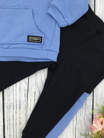 275-Г. Костюм ясельный, хлопок 65%, 35% ПЭ, 3-х нитка (без начёса)  74,80,86,92