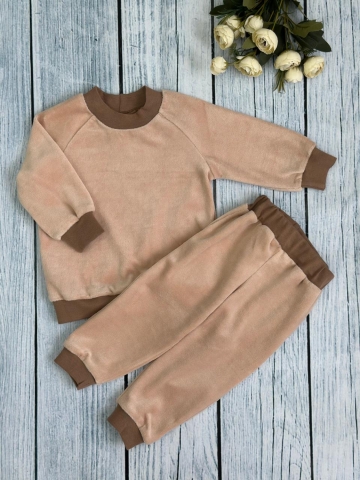 Купить оптом 343. Костюм ясельный, 80% хлопок, 20% ПЭ 80-86-92 в Прокопьевске